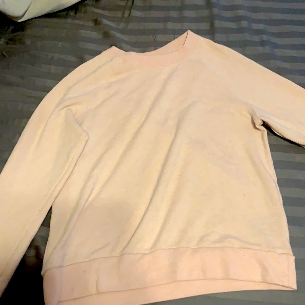 Blush H&M crew neck sweater